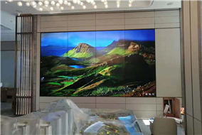 中山**售楼中心展示屏